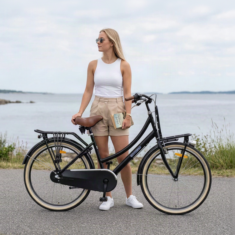 Chanty lastenpyörä – Kaupunkimalli – 26 Musta