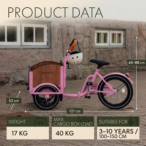 Chanty Cargo Mini – Vaaleanpunainen
