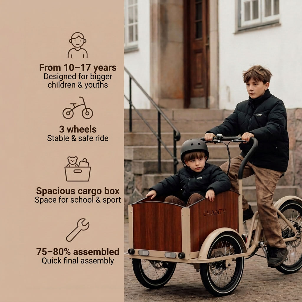 Chanty Cargo Teen - beige